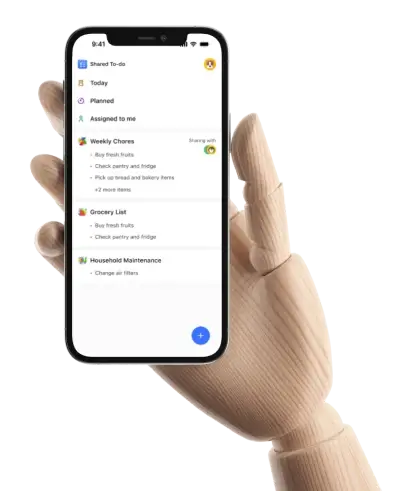 Person checking off tasks on a digital to-do list, alone or with a team